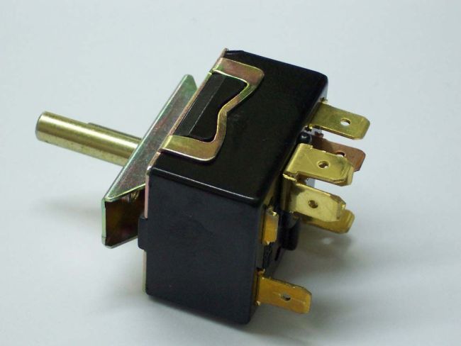 modelo de uma chave seletora utilizada nos aparelhos de refrigeração do tipo janela