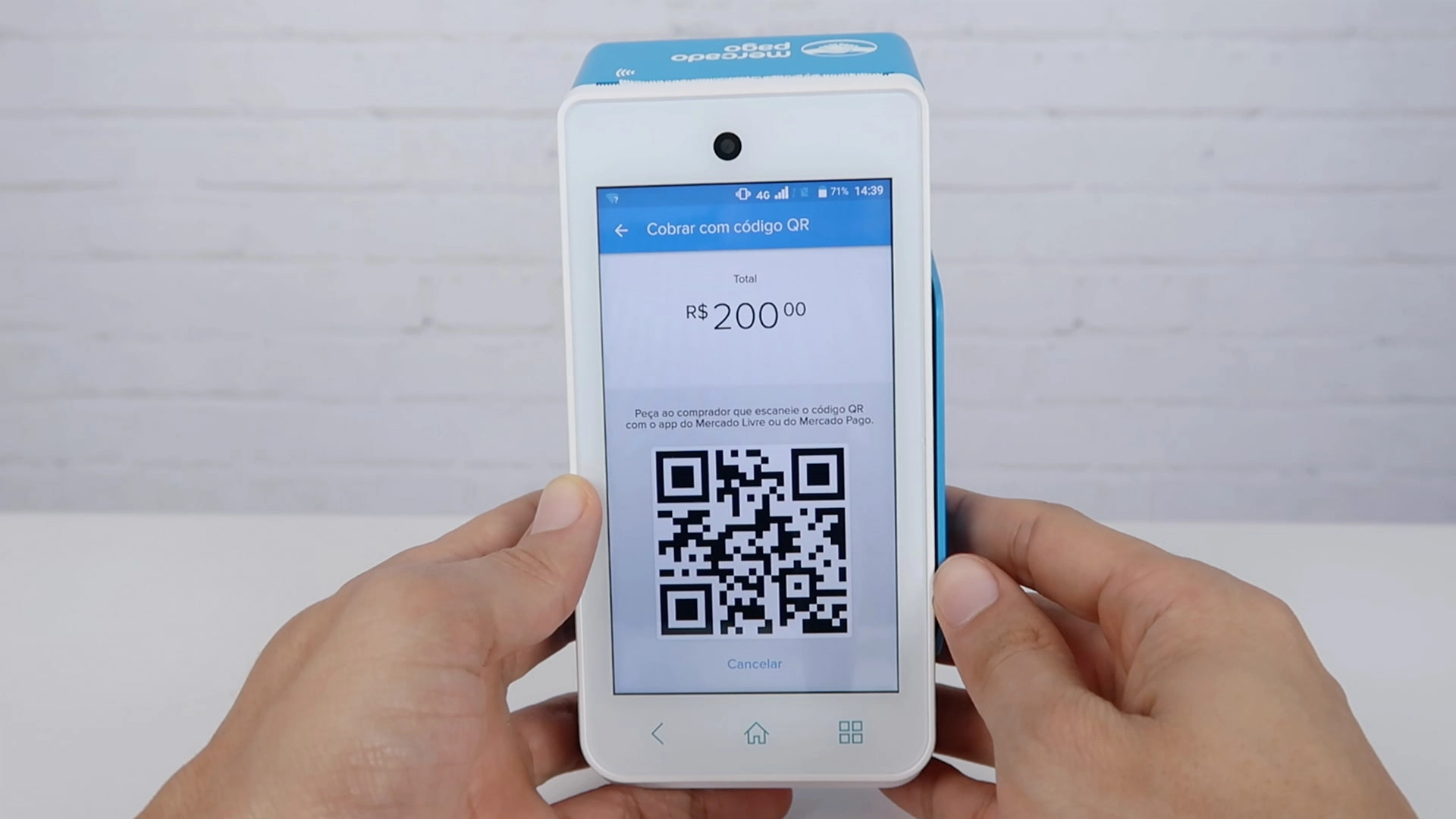 Maquininha de Cartão Point Smart Mercado Pago - Imagem 2